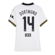 Borussia Dortmund Maximilian Beier #14 Tredjedrakt Kvinner 2024-25 Kortermet